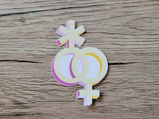 Trixic pride symbol sticker