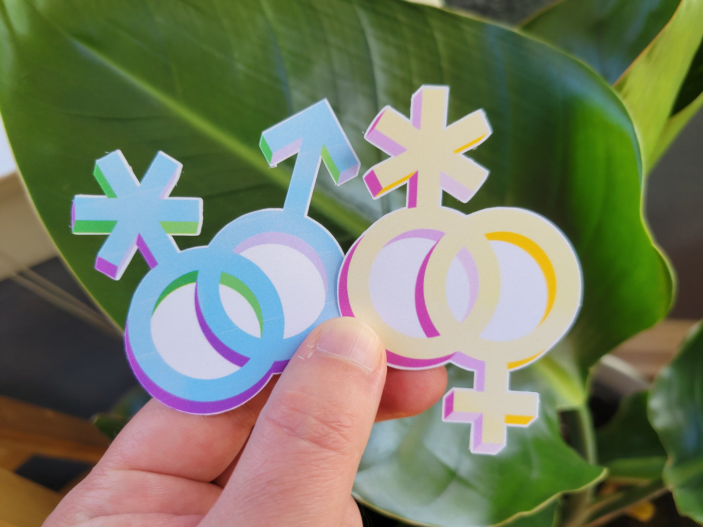 Trixic pride symbol sticker