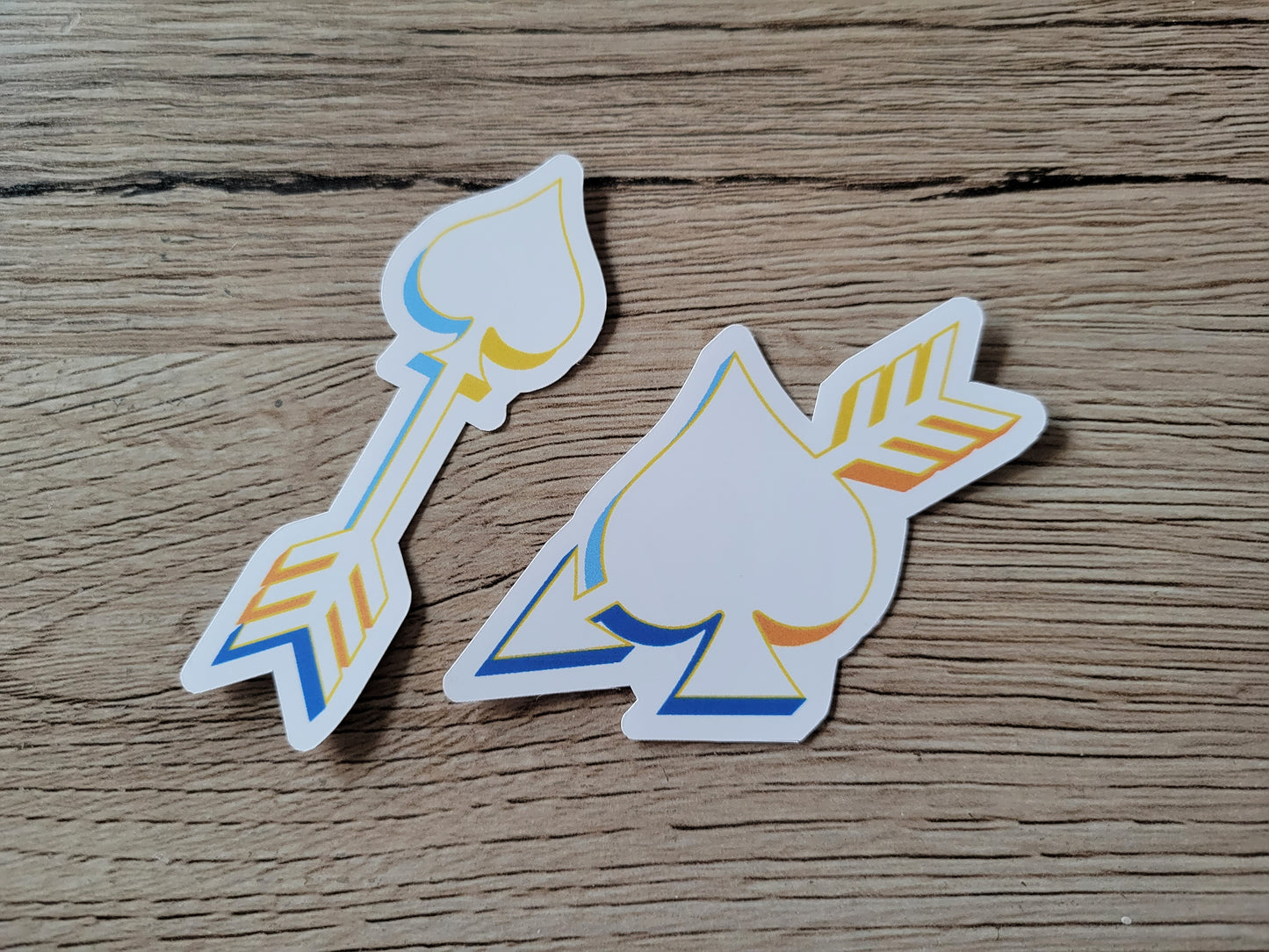 Aroace pride symbol stickers