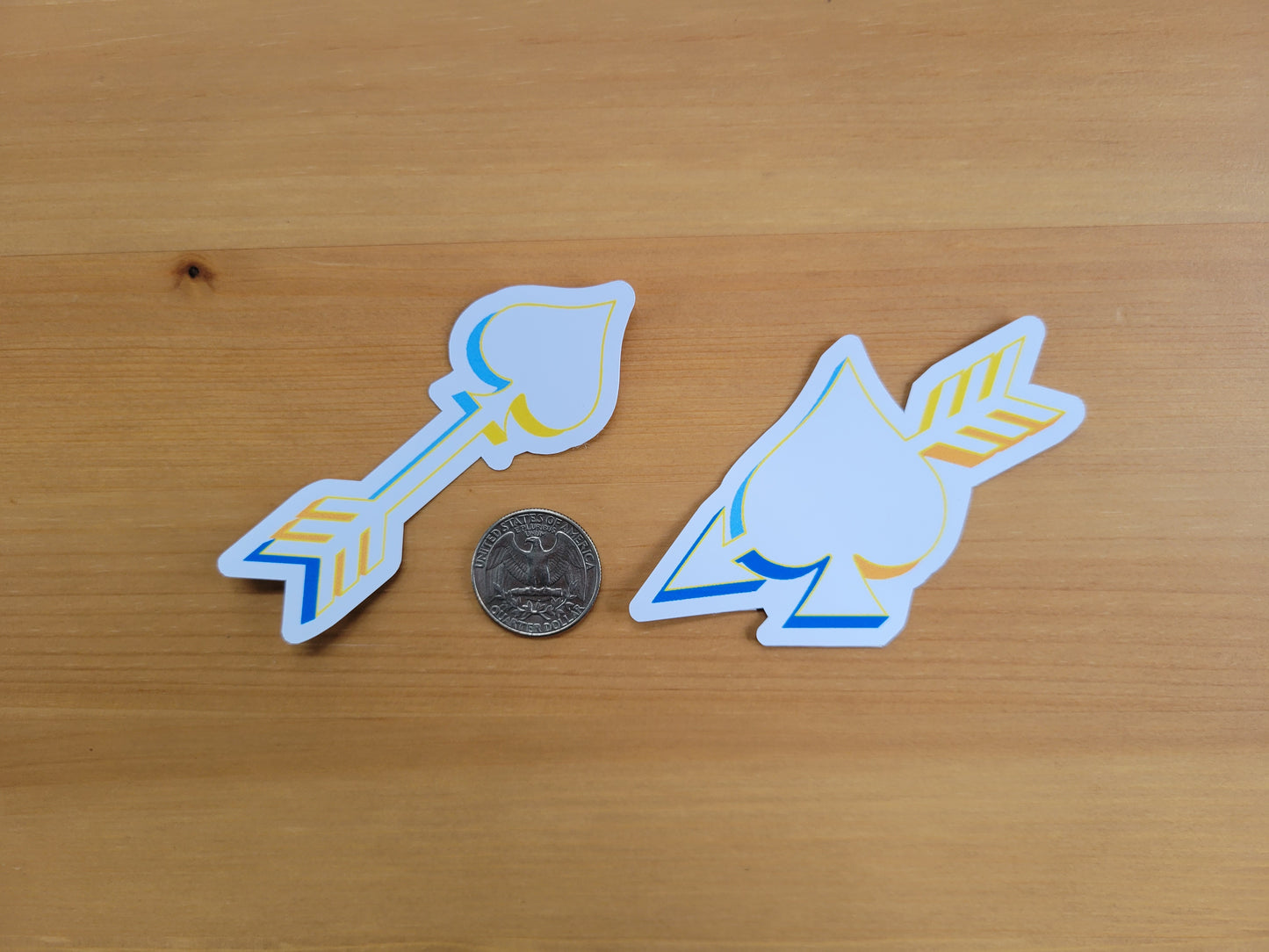 Aroace pride symbol stickers