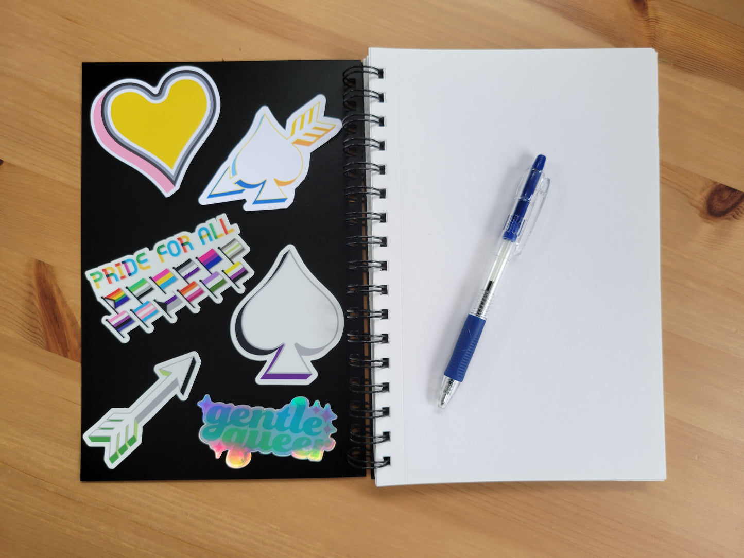 Aroace pride symbol stickers