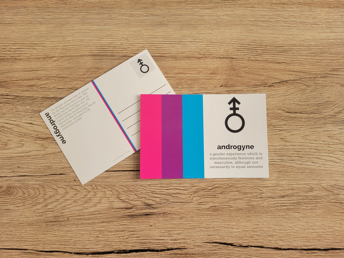 Gender Identity postcard set