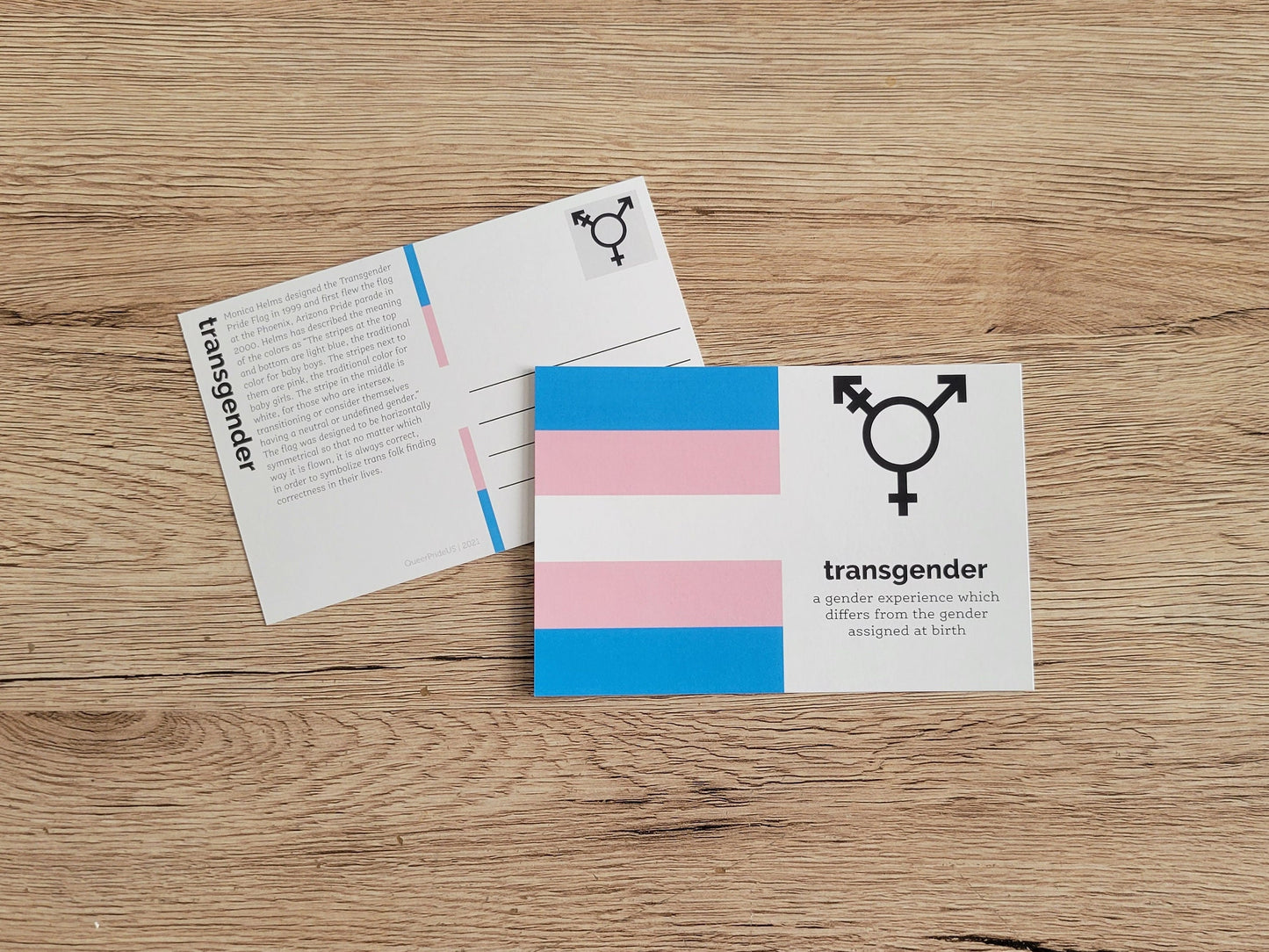 Gender Identity postcard set