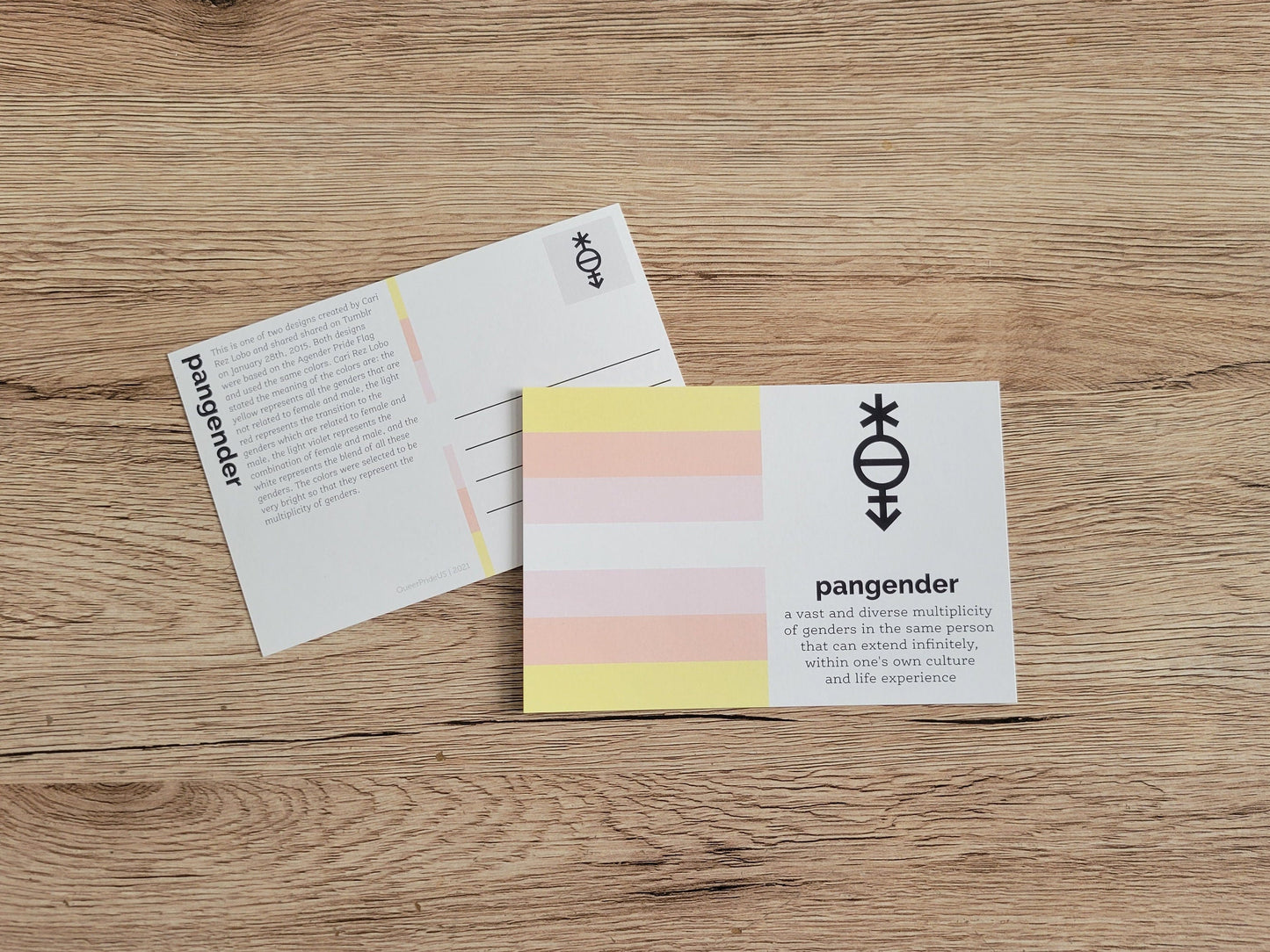 Gender Identity postcard set