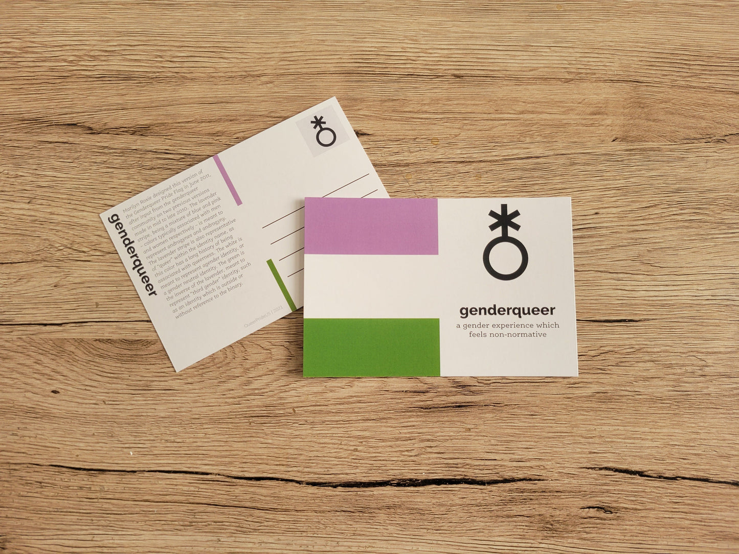 Gender Identity postcard set